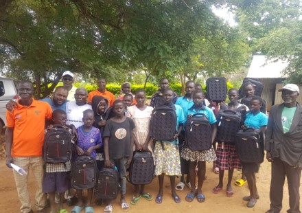 Provided educational material for 80 school students